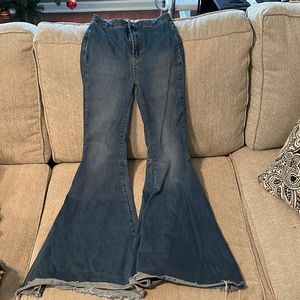free people flare jeans